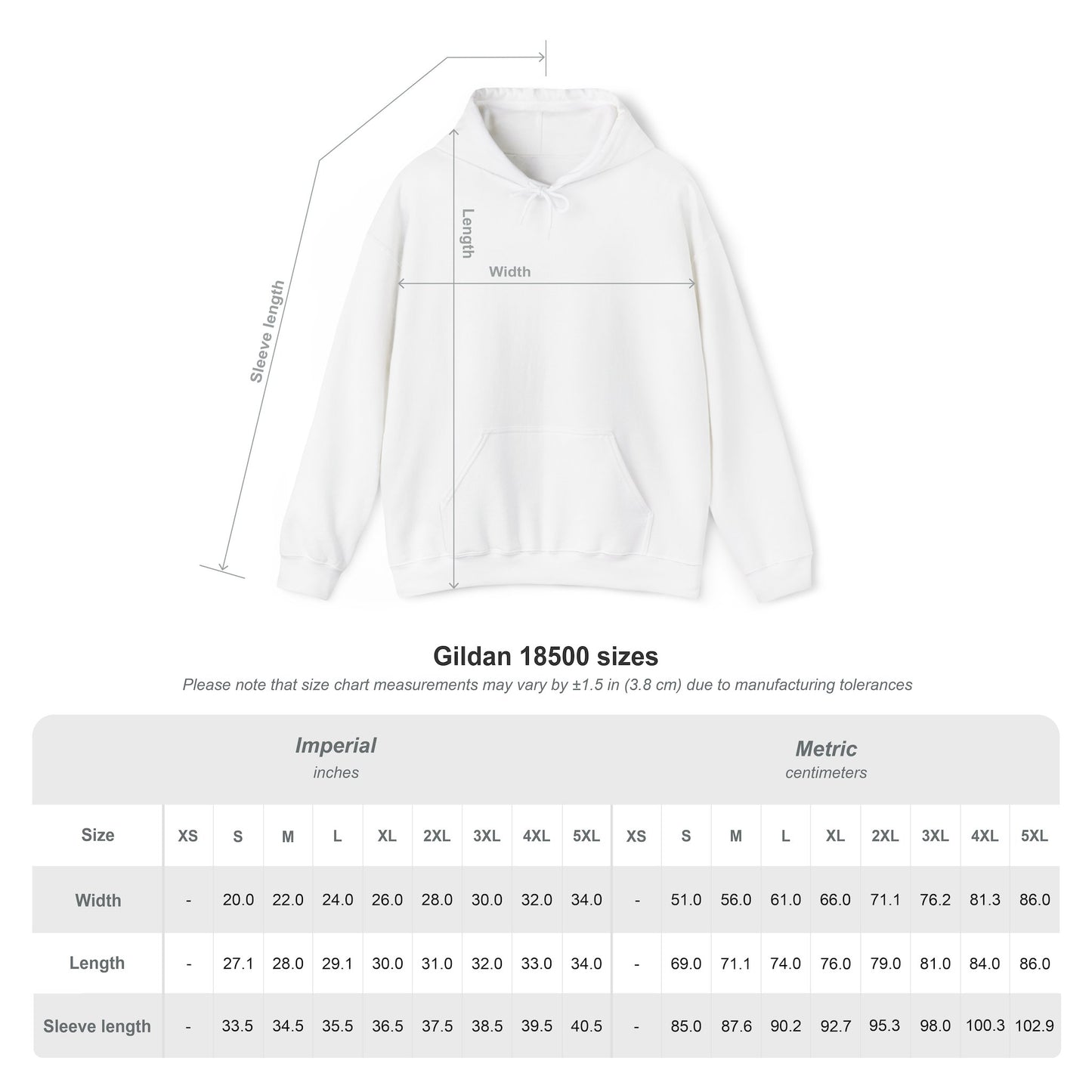 Inspirational Hoodie with HOPE and FAITH Design