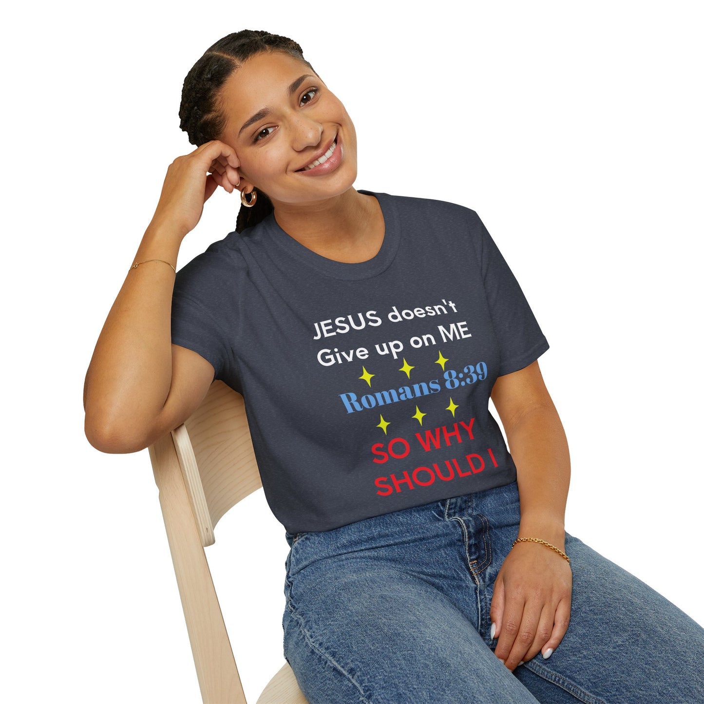 Faith-Inspired Unisex T-Shirt, Inspirational Apparel, Gift for Believers, Everyday Wear, Christian Motivation Tee