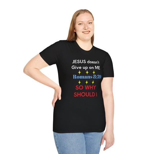 Faith-Inspired Unisex T-Shirt, Inspirational Apparel, Gift for Believers, Everyday Wear, Christian Motivation Tee