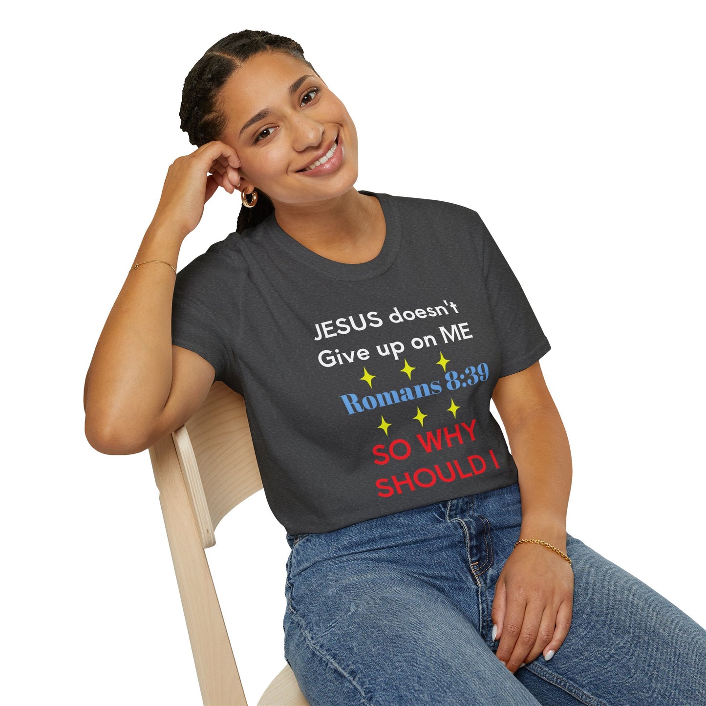 Faith-Inspired Unisex T-Shirt, Inspirational Apparel, Gift for Believers, Everyday Wear, Christian Motivation Tee